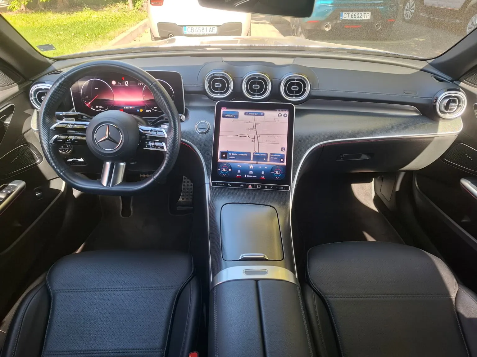 Mercedes-Benz C 200 4M AMG WideScreen MBUX MASSAGE 360 – снимка 8