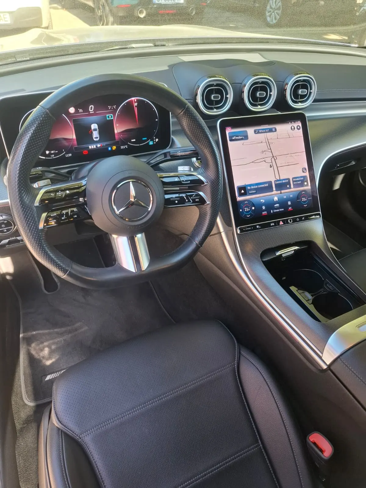 Mercedes-Benz C 200 4M AMG WideScreen MBUX MASSAGE 360 – снимка 9