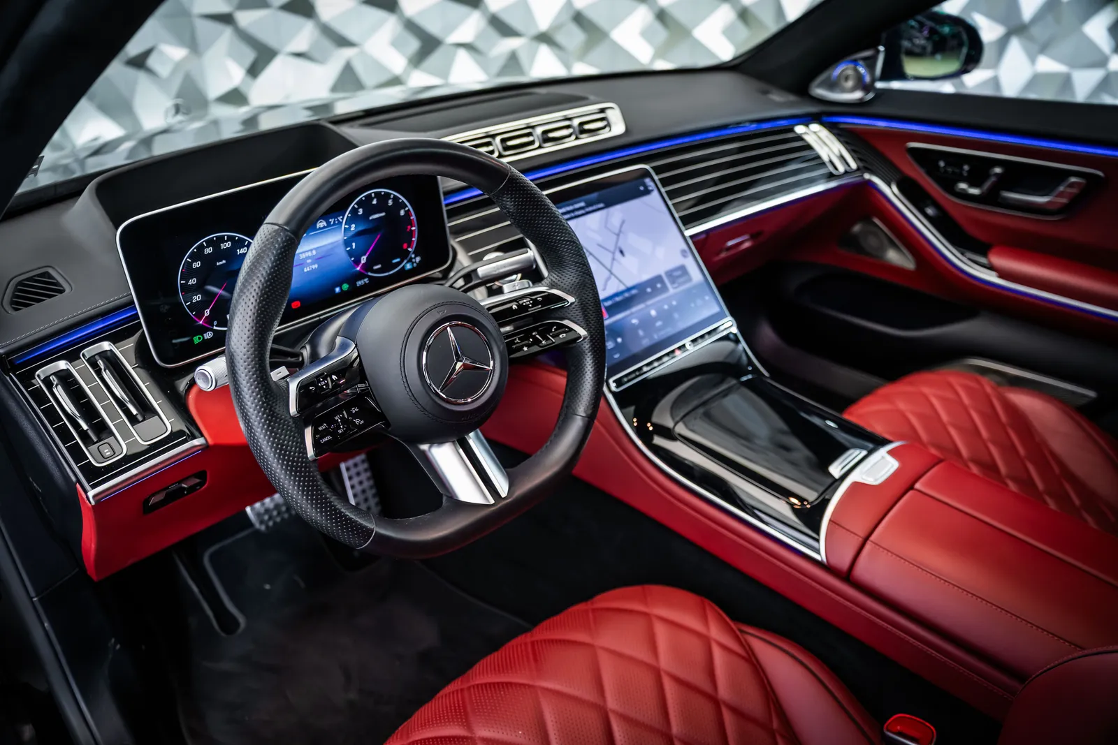Mercedes-Benz S580 L 4M AMG*Night*Pano*Burm – снимка 8