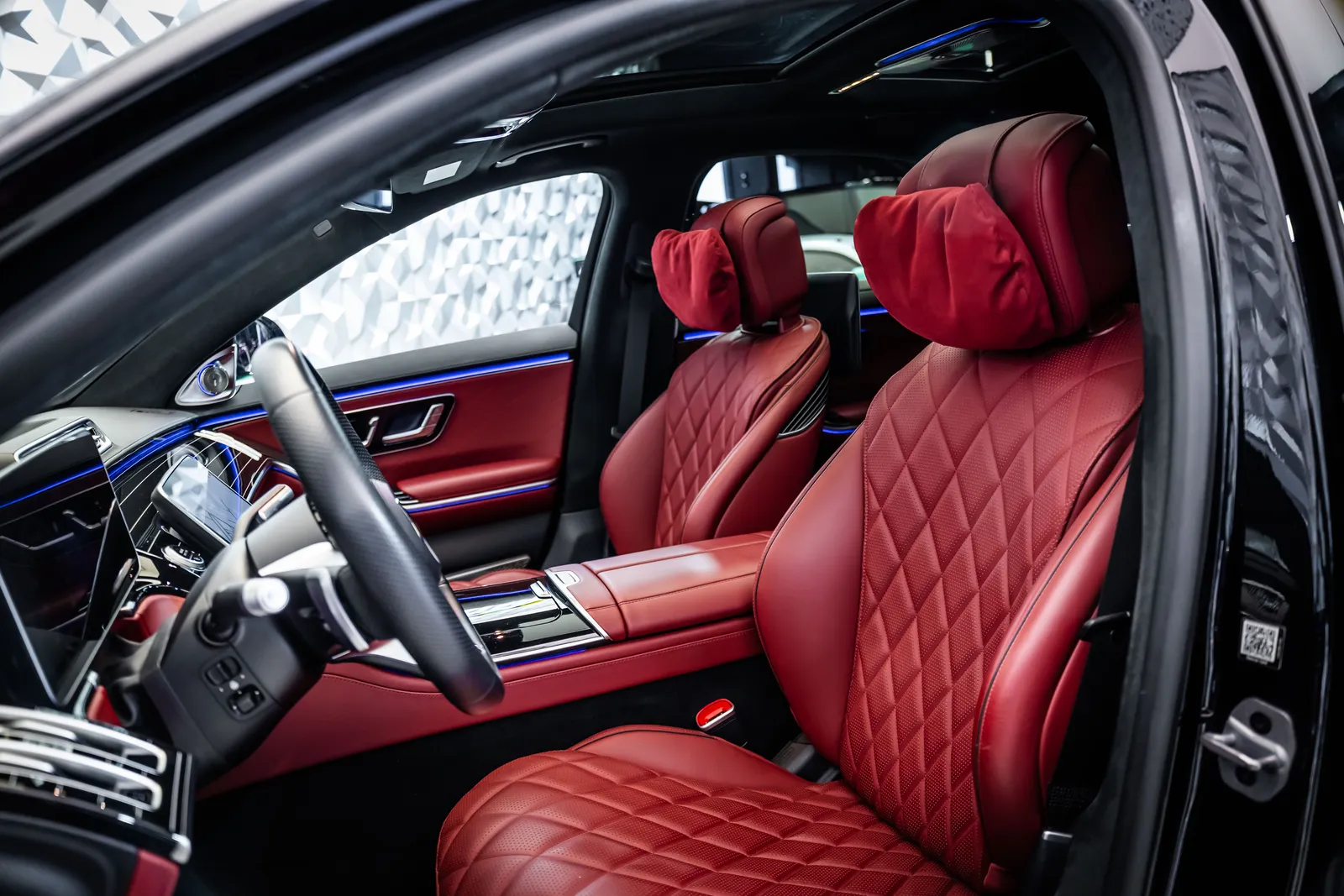 Mercedes-Benz S580 L 4M AMG*Night*Pano*Burm – снимка 12