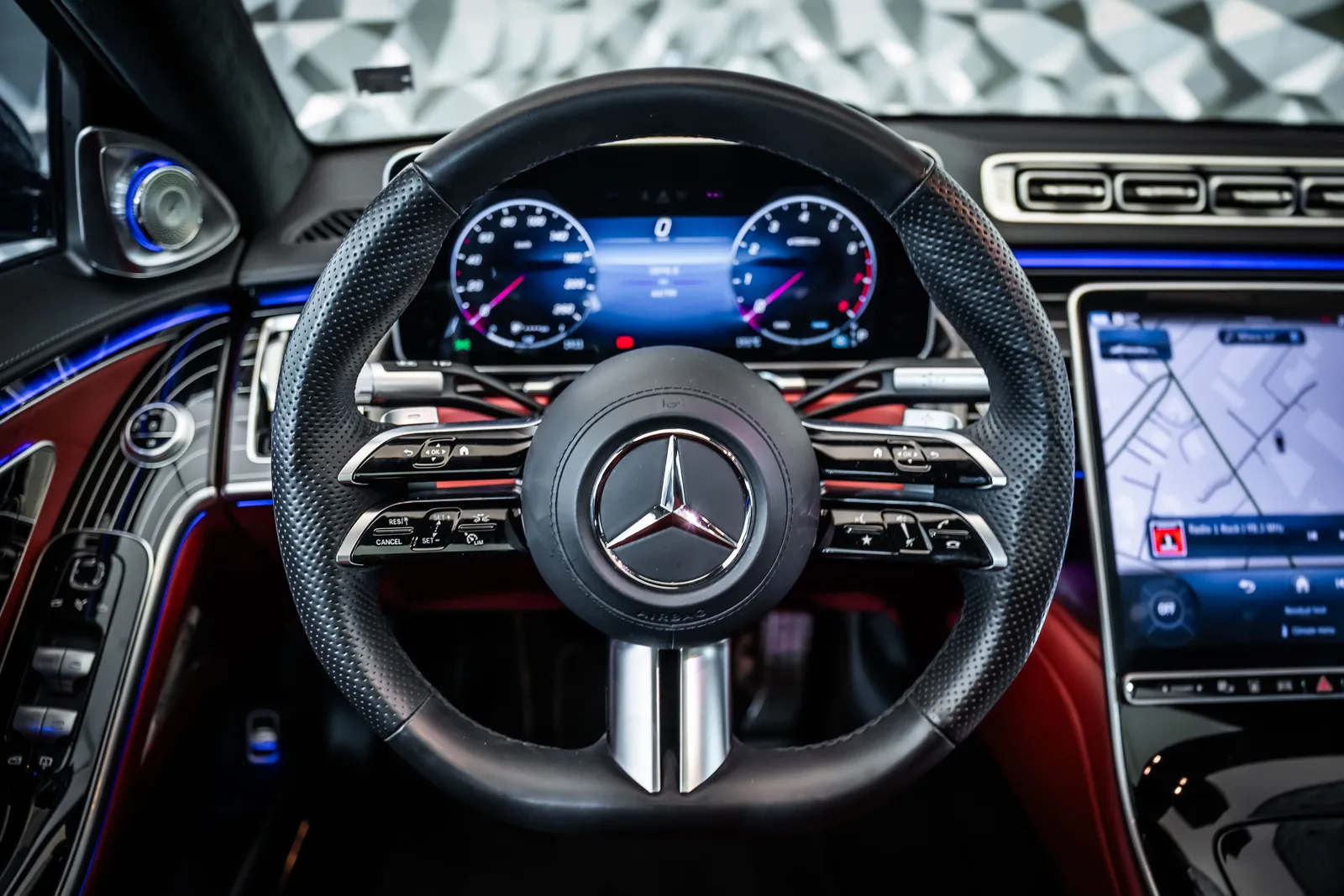 Mercedes-Benz S580 L 4M AMG*Night*Pano*Burm – снимка 10