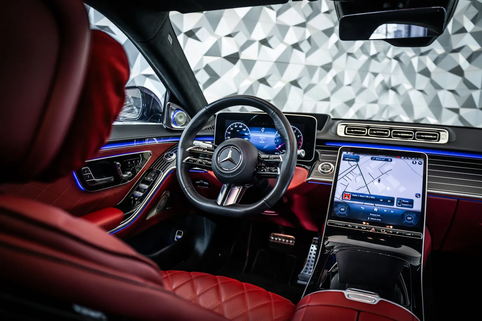 Mercedes-Benz S580 L 4M AMG*Night*Pano*Burm – снимка 9