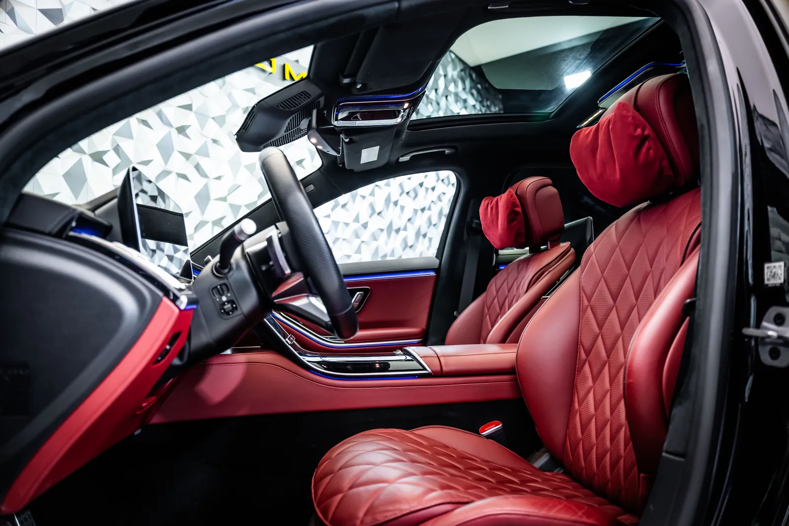 Mercedes-Benz S580 L 4M AMG*Night*Pano*Burm – снимка 11